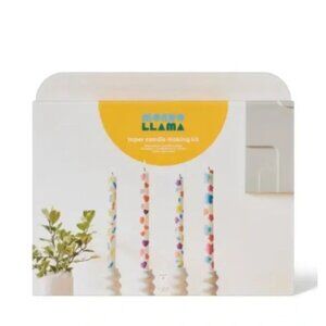 Mondo Llama Taper Candle Making Kit Makes 4 Candles Wax Sheets NEW